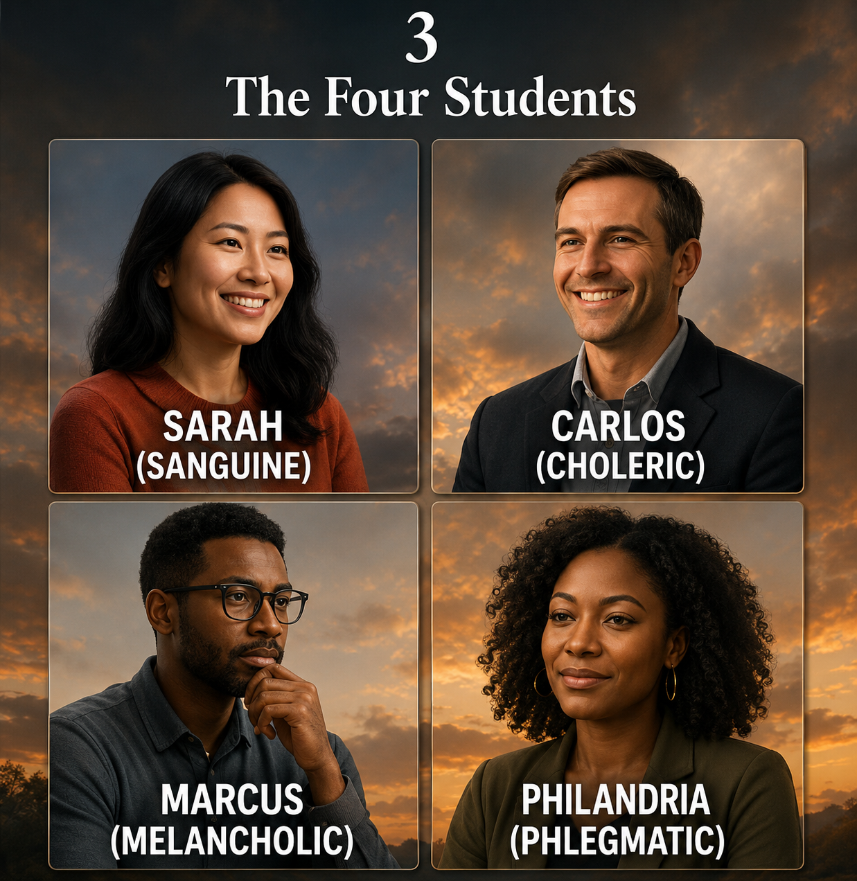 Chapter 3 — The Four Students